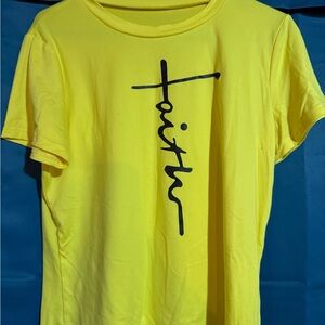 SHEIN Bright Yellow Tee